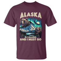 Alaska Is Calling And I Must Go Aurora Beer Home T Shirt - Wonder Print Shop