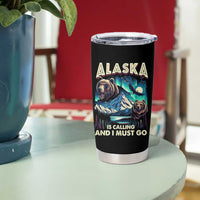 Alaska Is Calling And I Must Go Aurora Beer Home Tumbler Cup