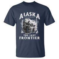 Alaska T Shirt The Last Frontier Vintage Bear Home - Wonder Print Shop