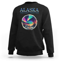 Alaska Aurora Sweatshirt The Last Frontier Polar Bear - Wonder Print Shop