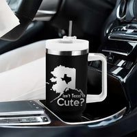 Funny Alaska Tumbler With Handle Isn't Texas Cute
