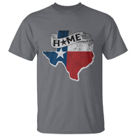 Texas Home State Map Distressed Flag T Shirt - Wonder Print Shop