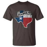 Texas Home State Map Distressed Flag T Shirt - Wonder Print Shop