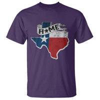 Texas Home State Map Distressed Flag T Shirt - Wonder Print Shop