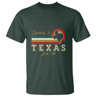 Retro Somebody In Texas Loves Me T Shirt - Wonder Print Shop