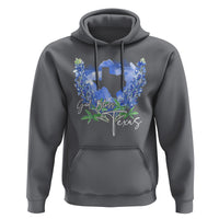 God Bless Texas Bluebonnet Hoodie - Wonder Print Shop