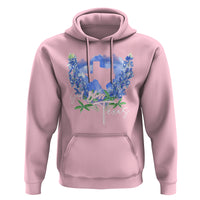 God Bless Texas Bluebonnet Hoodie - Wonder Print Shop