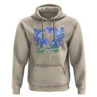 God Bless Texas Bluebonnet Hoodie - Wonder Print Shop