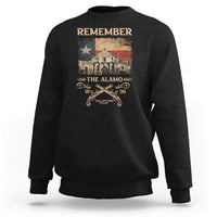 Texas Sweatshirt Remember The Alamo San Antonio 1836 TS09