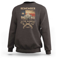 Texas Sweatshirt Remember The Alamo San Antonio 1836 TS09