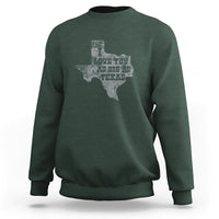 I Love You As Big As Texas Sweatshirt - Wonder Print Shop