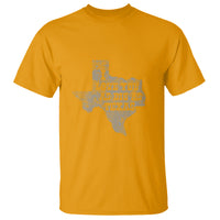 I Love You As Big As Texas T Shirt - Wonder Print Shop