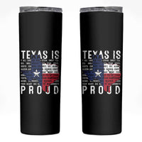 Texas Skinny Tumbler Proud Taxan List Of Words That Describe Texas