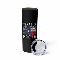 Texas Skinny Tumbler Proud Taxan List Of Words That Describe Texas