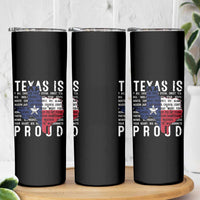 Texas Skinny Tumbler Proud Taxan List Of Words That Describe Texas
