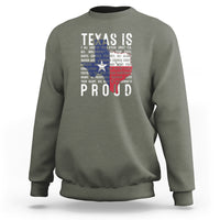 Texas Sweatshirt Proud Taxan List Of Words That Describe Texas - Wonder Print Shop