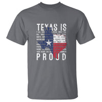 Texas T Shirt Proud Taxan List Of Words That Describe Texas - Wonder Print Shop