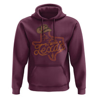 It's Better In Texas Retro Western Cowboy Hoodie - Wonder Print Shop