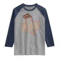 It's Better In Texas Retro Western Cowboy Raglan Shirt