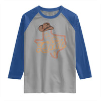 It's Better In Texas Retro Western Cowboy Raglan Shirt