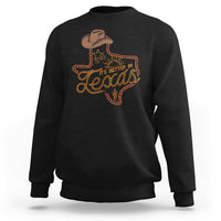 It's Better In Texas Retro Western Cowboy Sweatshirt - Wonder Print Shop