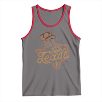 It's Better In Texas Retro Western Cowboy Tank Top