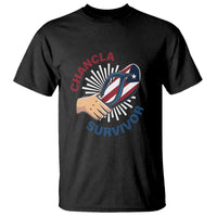 Chancla Survivor Funny Spanish Joke Puerto Rico T Shirt - Wonder Print Shop