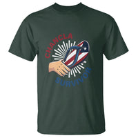 Chancla Survivor Funny Spanish Joke Puerto Rico T Shirt - Wonder Print Shop