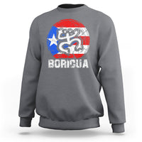 Puerto Rico Boricua Coqui Sweatshirt - Wonder Print Shop