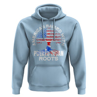 American Raised With Puerto Rican Roots Hoodie - Wonder Print Shop