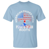 American Raised With Puerto Rican Roots T Shirt - Wonder Print Shop