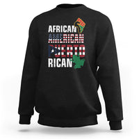 African American Puerto Rican Coqui Sweatshirt - Wonder Print Shop
