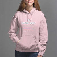 Funny Aunt Hoodie The Auntie Code Hugs Are Mandatory - Wonder Print Shop