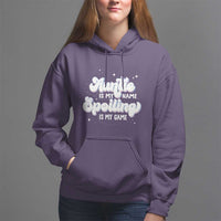 Auntie is My Name Spoiling is My Game Hoodie - Wonder Print Shop