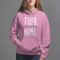 Funny Auntie Hoodie This is What an Amazing Aunt Looks Like - Wonder Print Shop