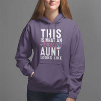 Funny Auntie Hoodie This is What an Amazing Aunt Looks Like - Wonder Print Shop