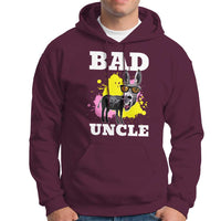 Funny BADASS Uncle Pun Hoodie - Wonder Print Shop