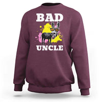 Funny BADASS Uncle Pun Sweatshirt - Wonder Print Shop