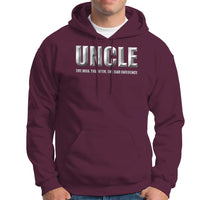 Uncle Hoodie The Man The Myth The Bad Influence - Wonder Print Shop