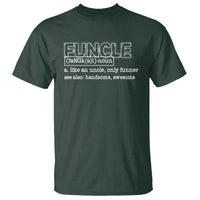 Funny Uncle T Shirt Funcle Funner Handsome Awesome - Wonder Print Shop