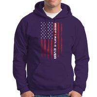Best Uncle Ever US Flag Uncle's Day Hoodie - Wonder Print Shop