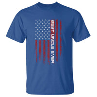 Best Uncle Ever US Flag Uncle's Day T Shirt - Wonder Print Shop