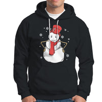 Christmas Hoodie Angry Snowman Funny Xmas - Wonder Print Shop