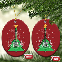 Rockin' Christmas Tree For Guitarist Music Lover Christmas Ornament - Wonder Print Shop