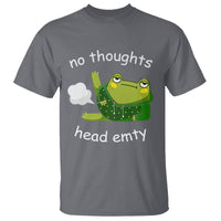 No Thoughts Head Empty Cute Frog Meme Blasting Fart T Shirt - Wonder Print Shop