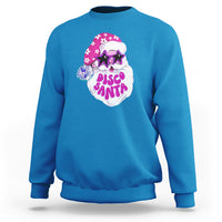Funny Pink Santa Retro Groovy Funky Disco Christmas Cool Sunglass Sweatshirt - Wonder Print Shop