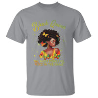 Black Queen The Most Powerful Piece In The Game Melanin Girl Butterfly T Shirt - Wonder Print Shop