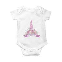 Cute Mamacorn Mother's Day Baby Onesie