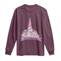 Cute Mamacorn Mother's Day Long Sleeve Shirt