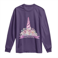 Cute Mamacorn Mother's Day Long Sleeve Shirt